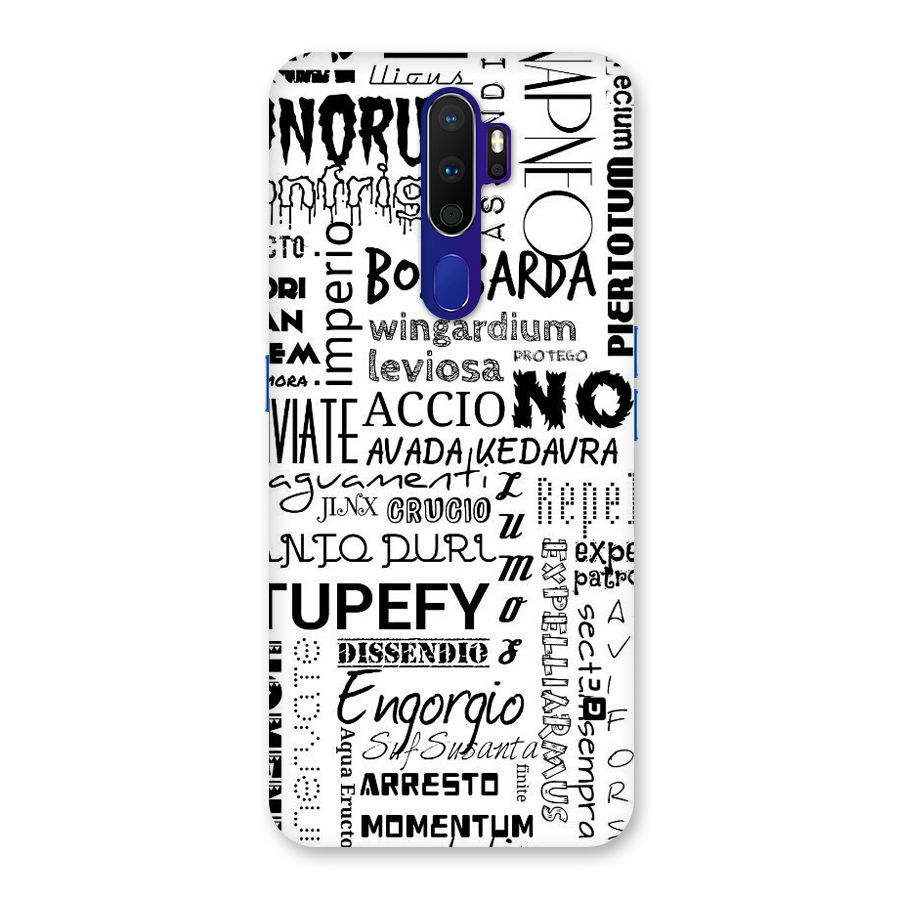 Stupefy Back Case for Oppo A9 (2020)