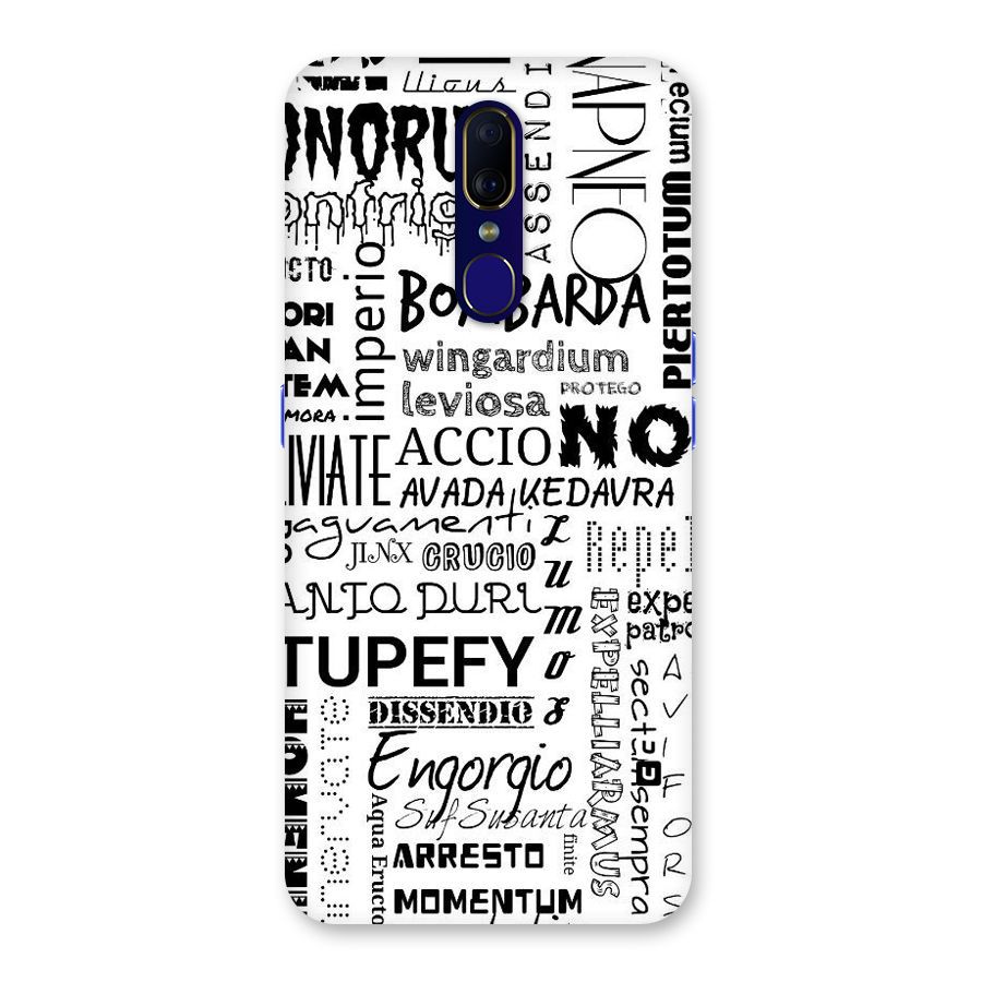 Stupefy Back Case for Oppo F11