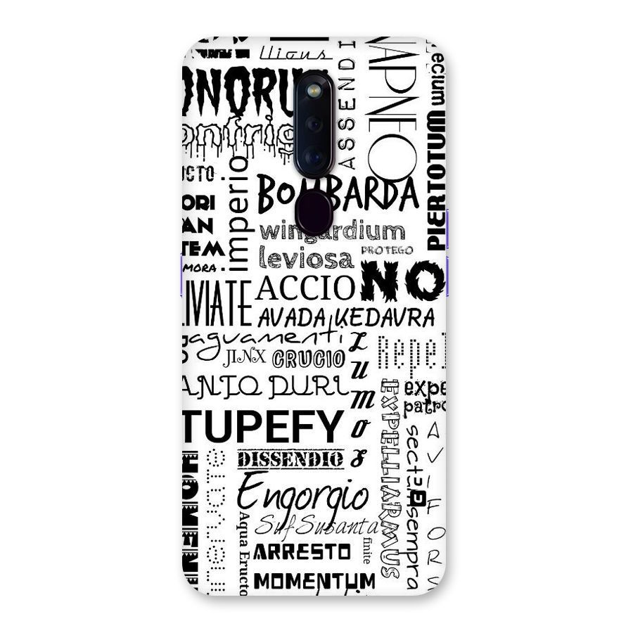 Stupefy Back Case for Oppo F11 Pro