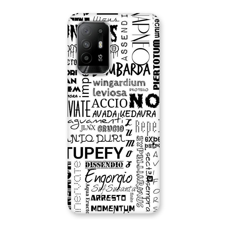 Stupefy Back Case for Oppo F19 Pro Plus 5G
