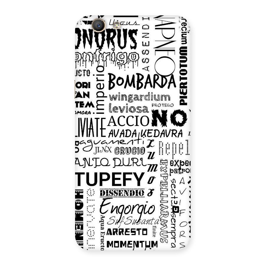 Stupefy Back Case for Oppo F1s