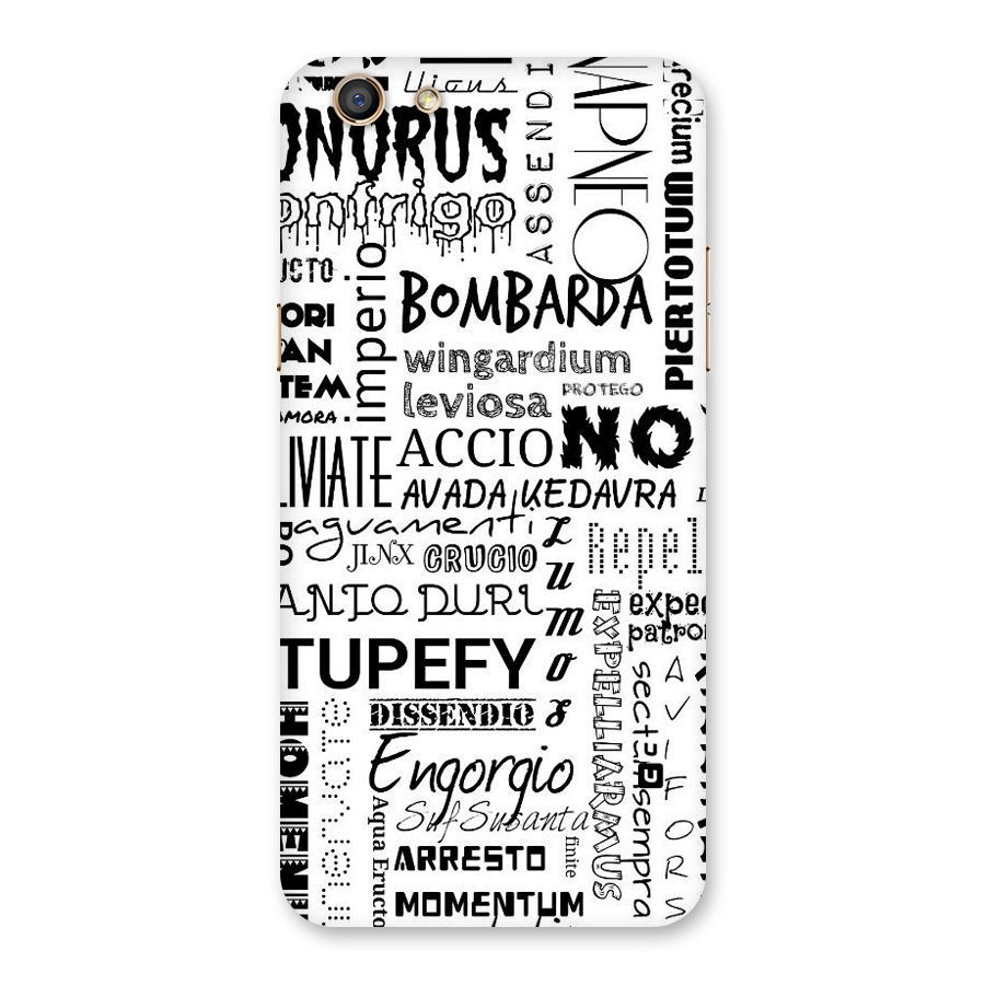 Stupefy Back Case for Oppo F3
