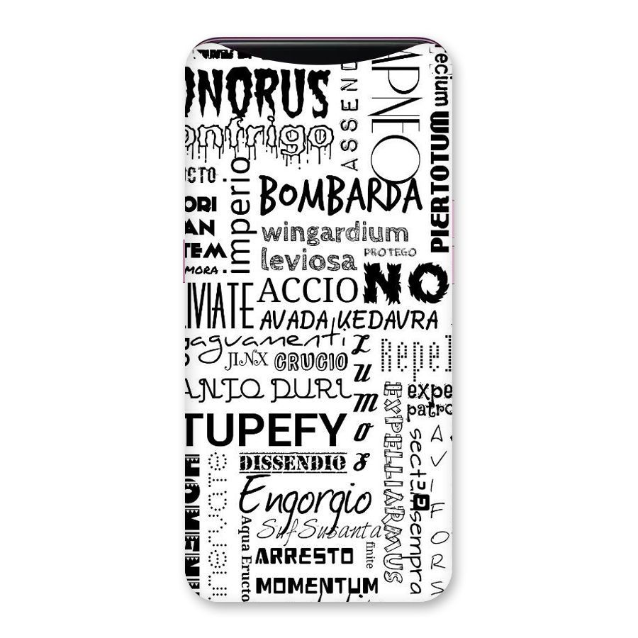 Stupefy Back Case for Oppo Find X