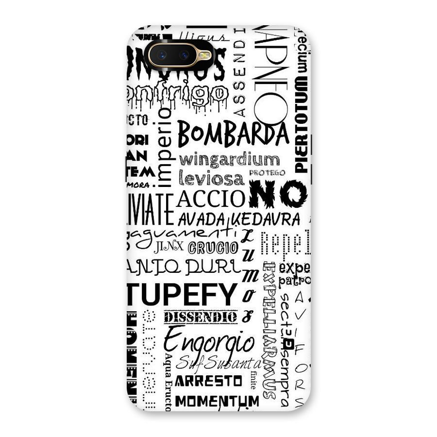 Stupefy Back Case for Oppo K1