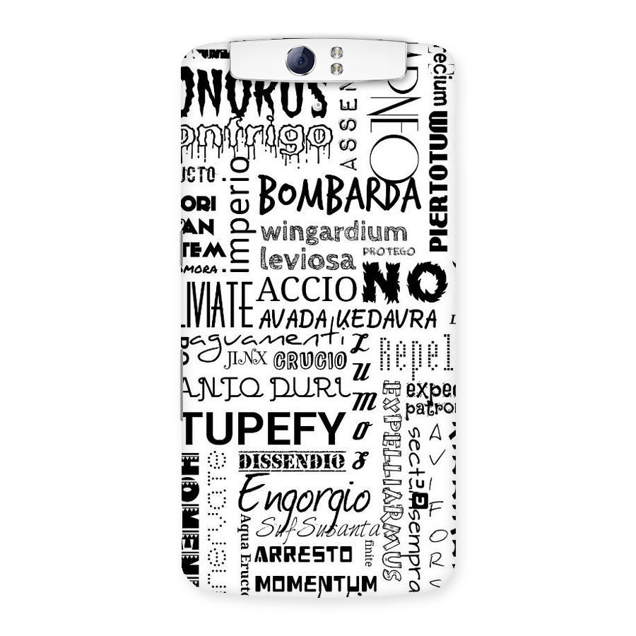 Stupefy Back Case for Oppo N1