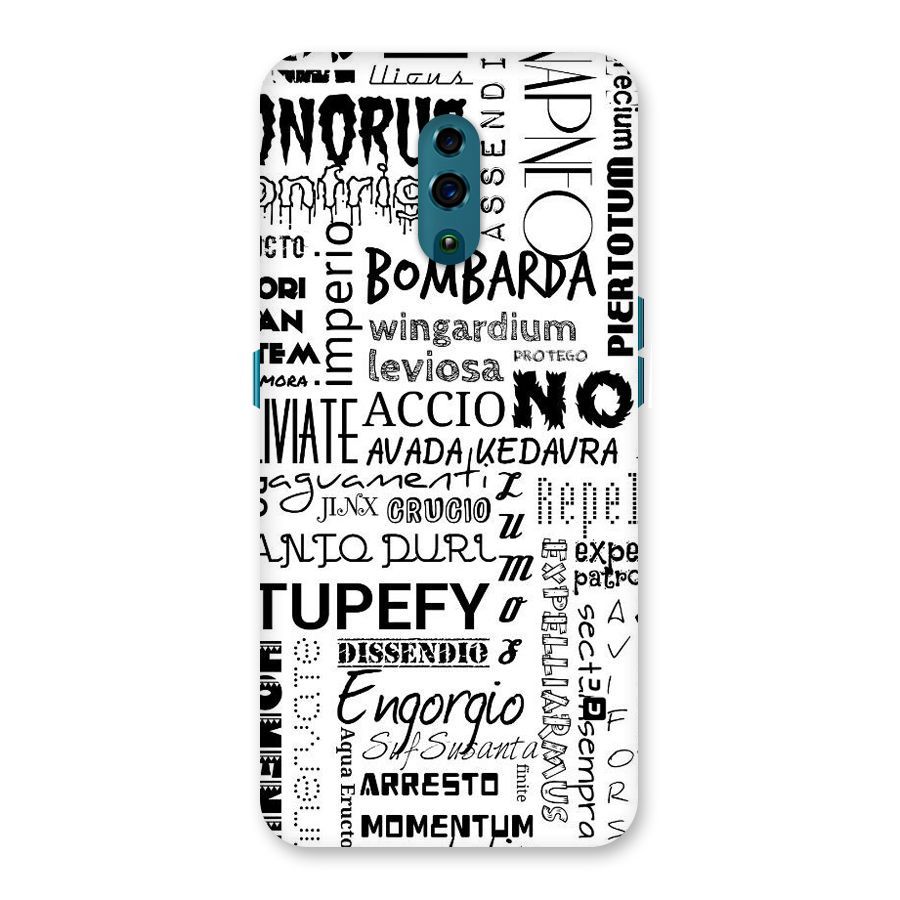 Stupefy Back Case for Oppo Reno