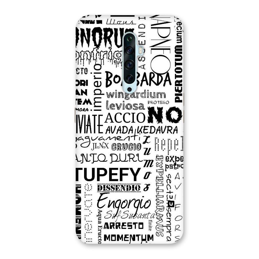 Stupefy Back Case for Oppo Reno2 Z