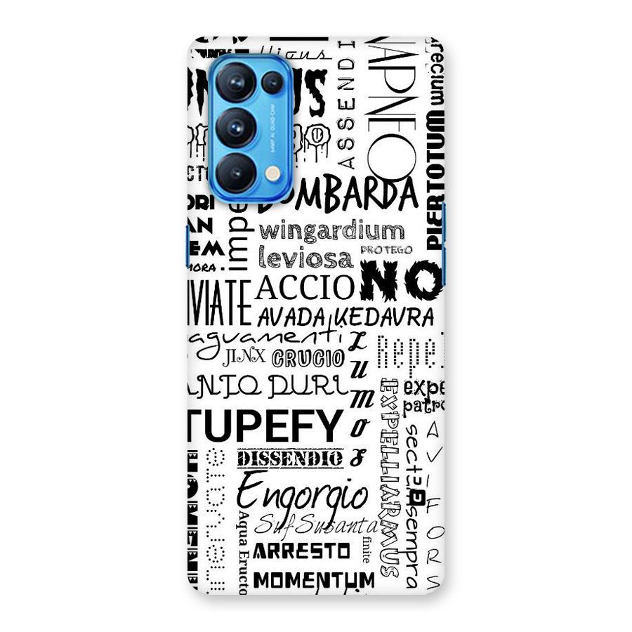 Stupefy Back Case for Oppo Reno5 Pro 5G