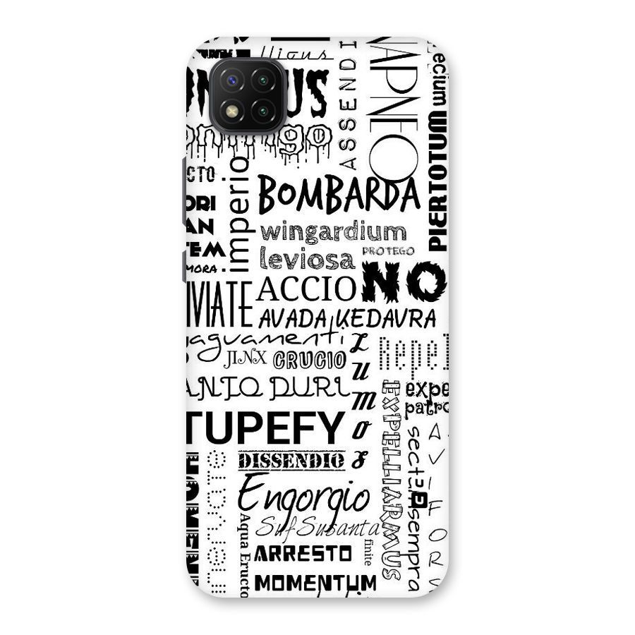 Stupefy Back Case for Poco C3