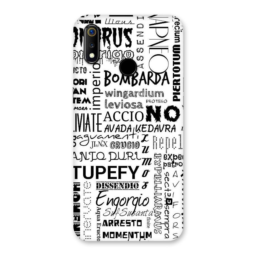 Stupefy Back Case for Realme 3