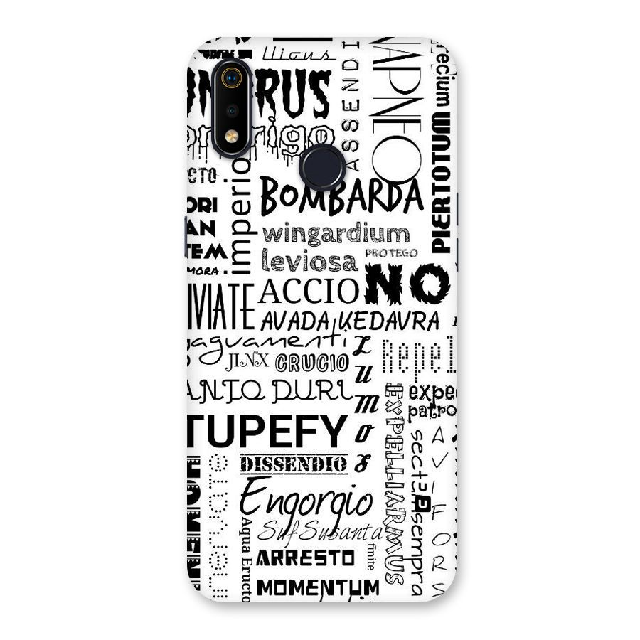 Stupefy Back Case for Realme 3i
