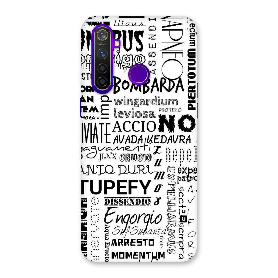 Stupefy Back Case for Realme 5 Pro
