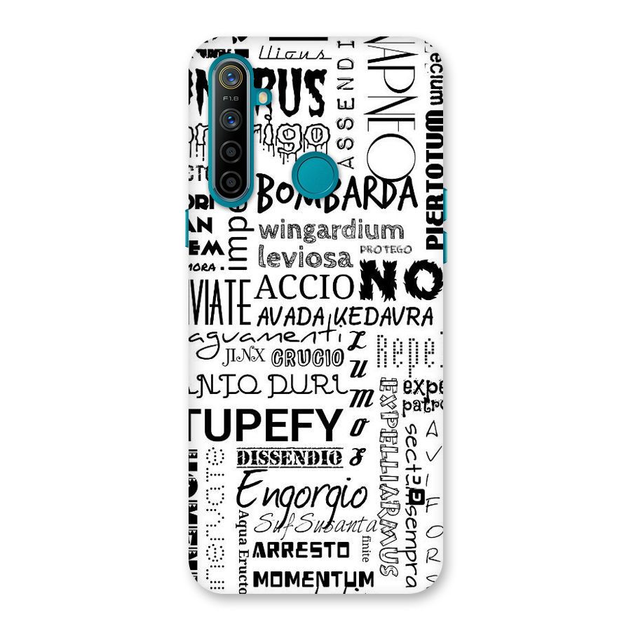 Stupefy Back Case for Realme 5i