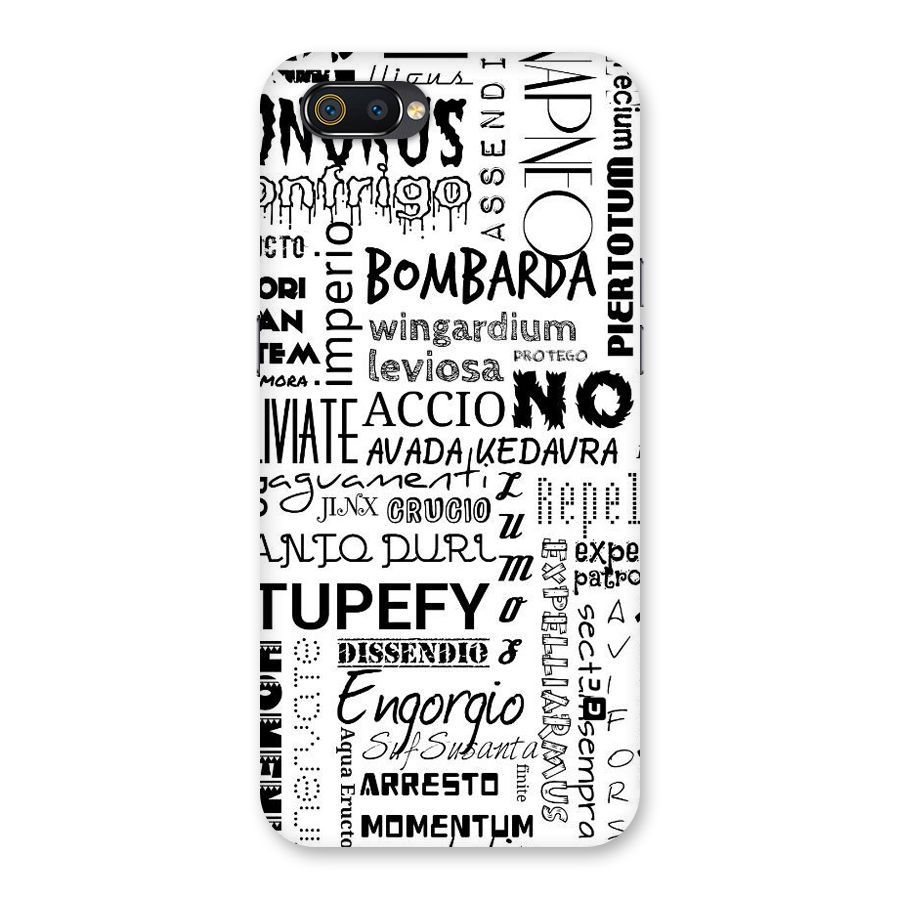 Stupefy Back Case for Realme C2