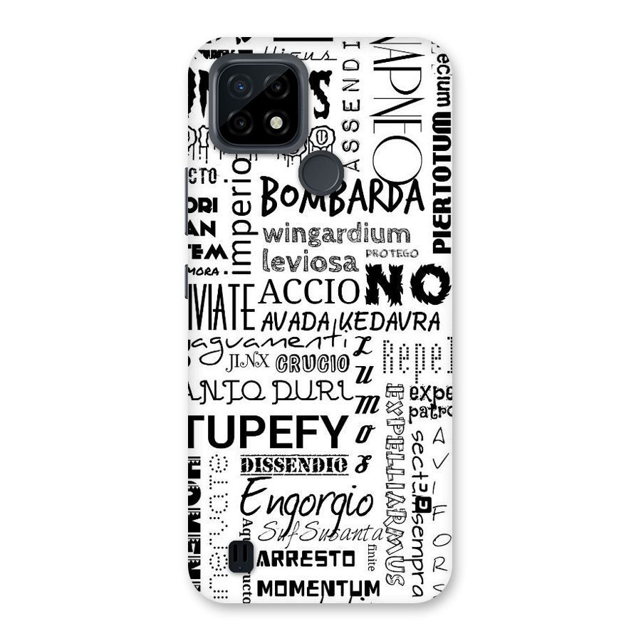 Stupefy Back Case for Realme C21