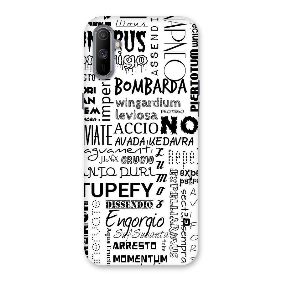 Stupefy Back Case for Realme C3