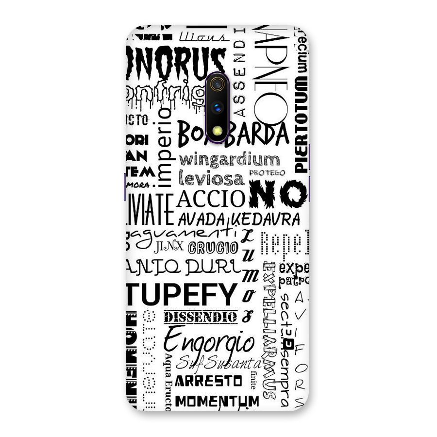 Stupefy Back Case for Realme X