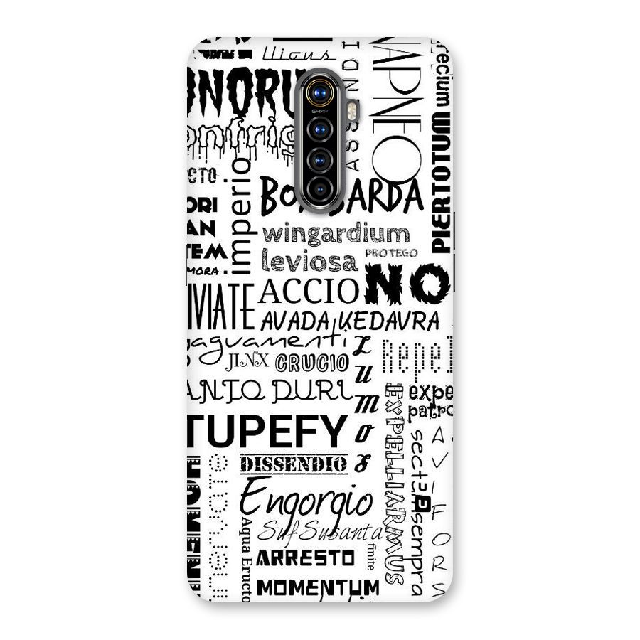 Stupefy Back Case for Realme X2 Pro
