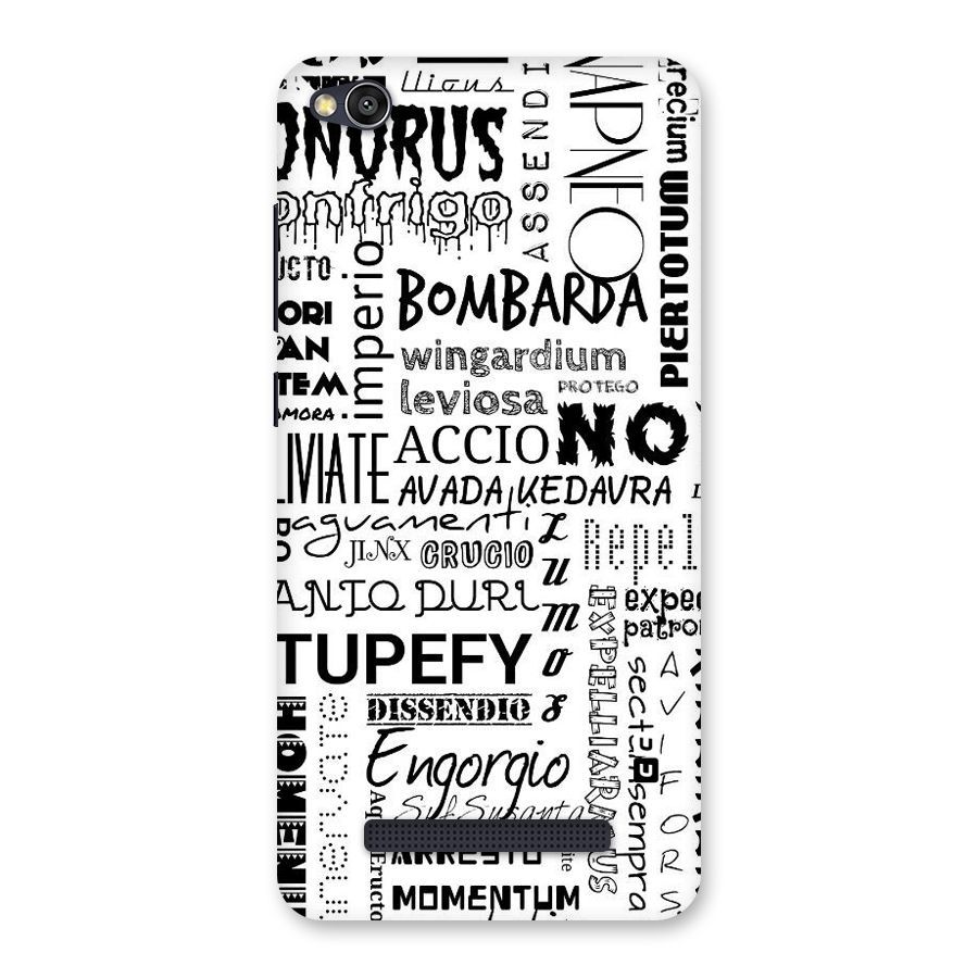 Stupefy Back Case for Redmi 4A