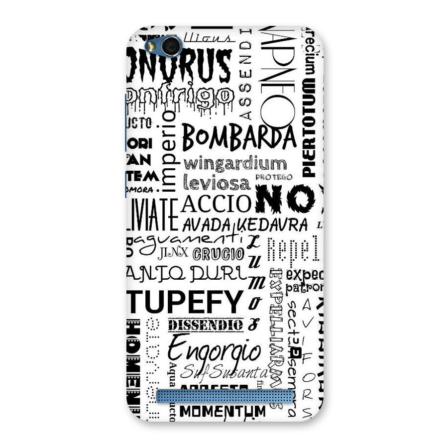 Stupefy Back Case for Redmi 5A