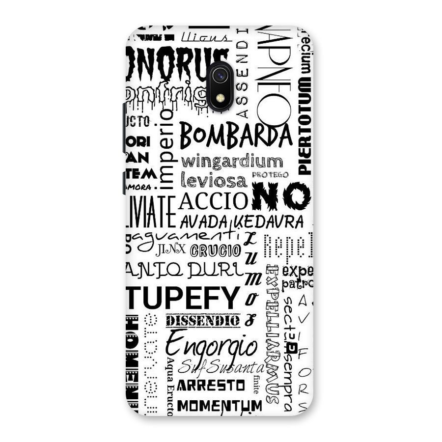 Stupefy Back Case for Redmi 8A
