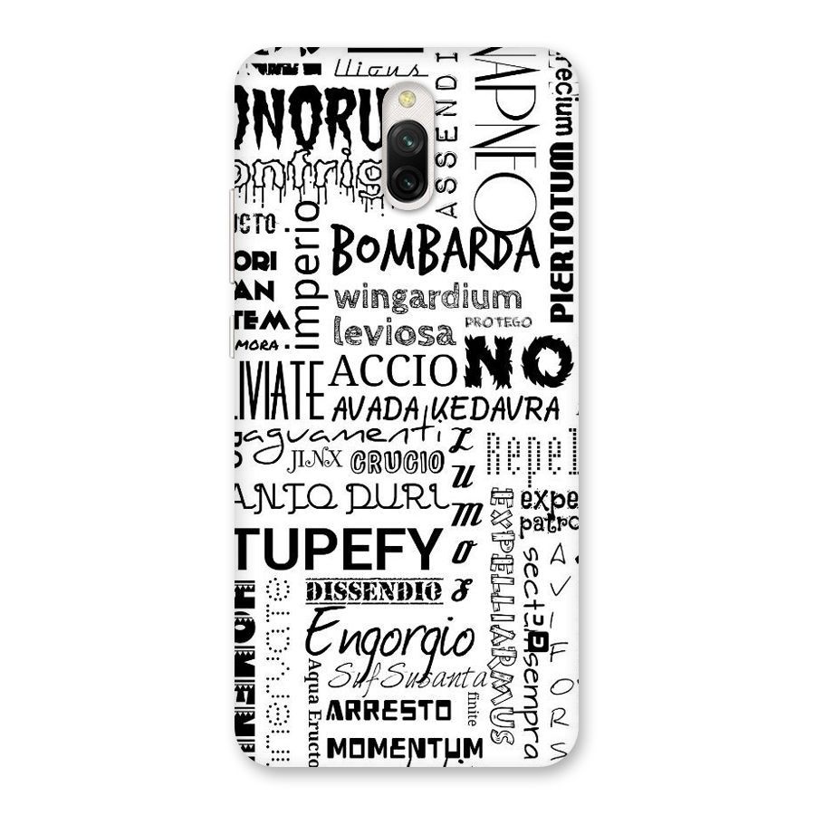 Stupefy Back Case for Redmi 8A Dual