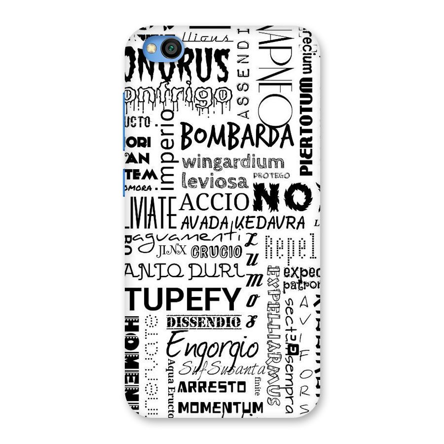 Stupefy Back Case for Redmi Go