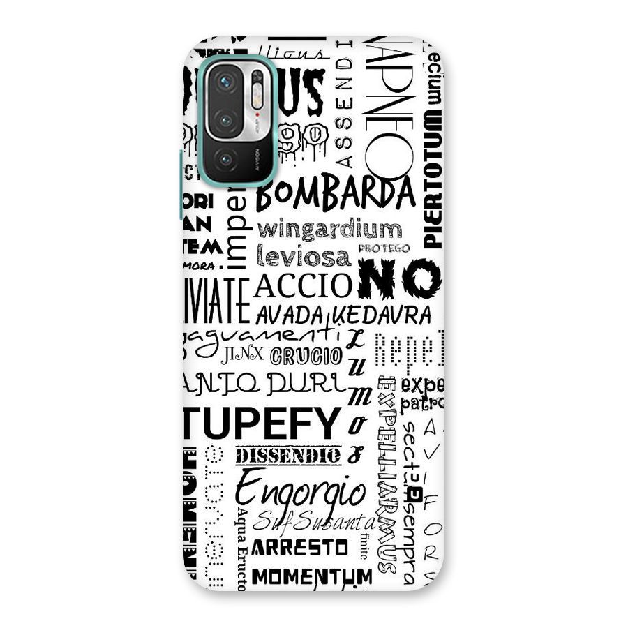 Stupefy Back Case for Redmi Note 10T 5G