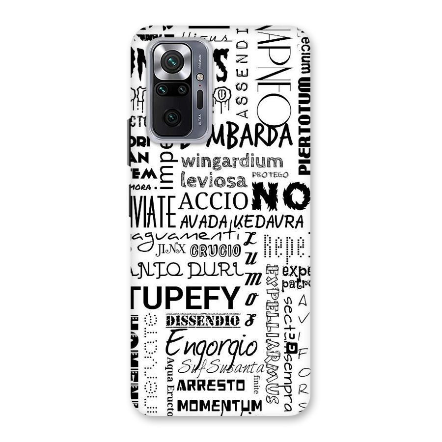 Stupefy Back Case for Redmi Note 10 Pro