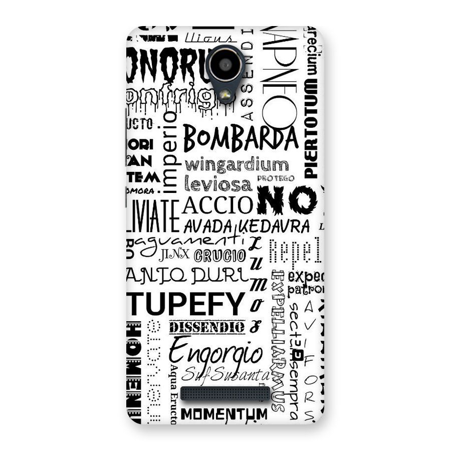 Stupefy Back Case for Redmi Note 2