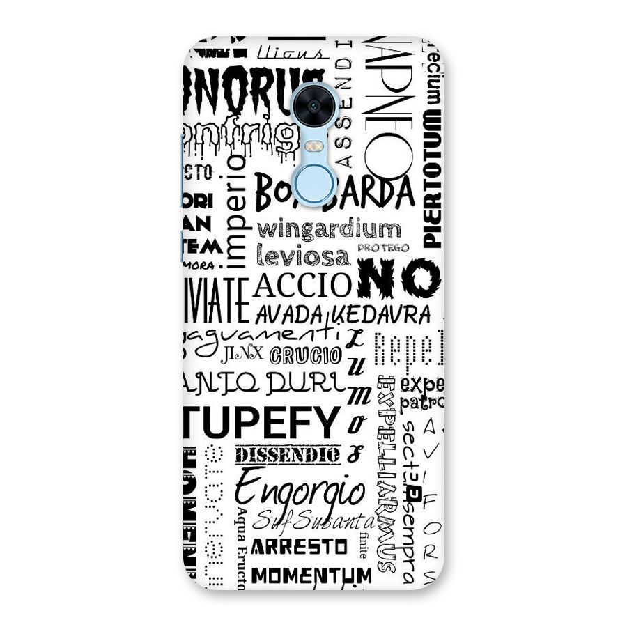 Stupefy Back Case for Redmi Note 5