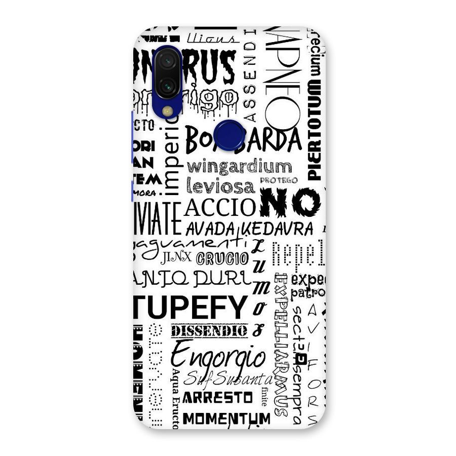 Stupefy Back Case for Redmi Y3