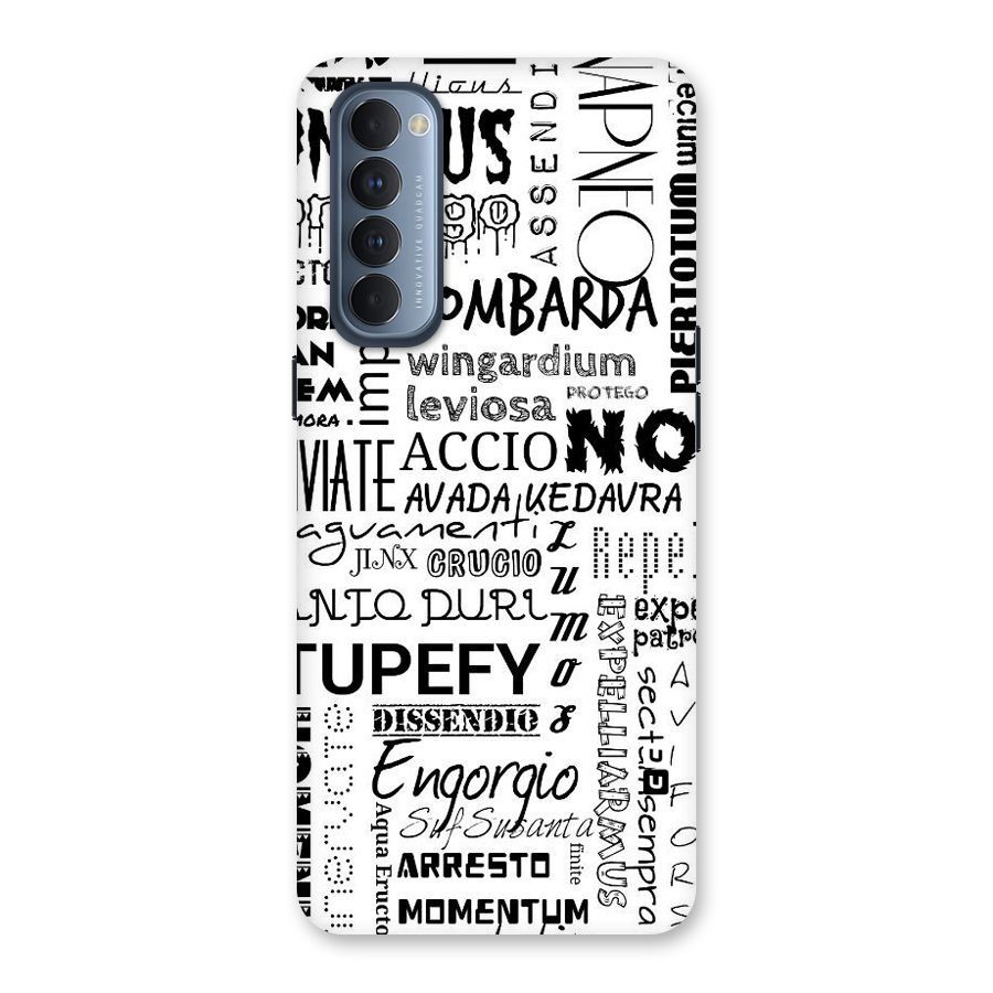 Stupefy Back Case for Reno4 Pro