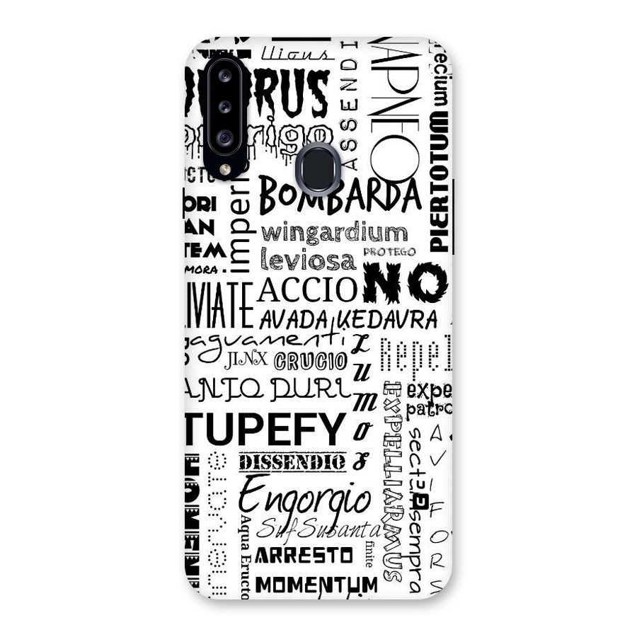 Stupefy Back Case for Samsung Galaxy A20s