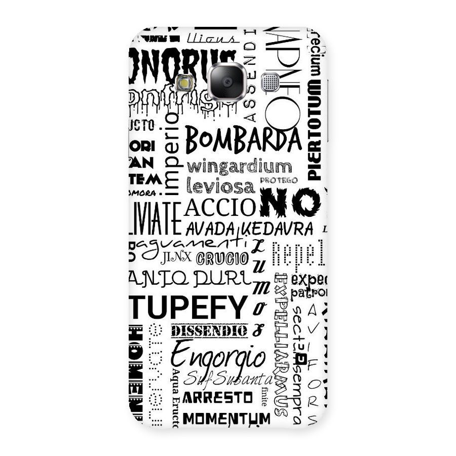 Stupefy Back Case for Samsung Galaxy E5