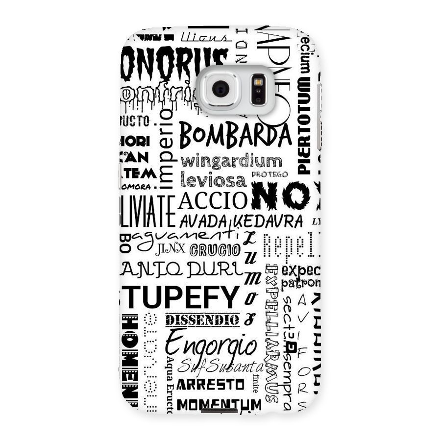 Stupefy Back Case for Samsung Galaxy S6