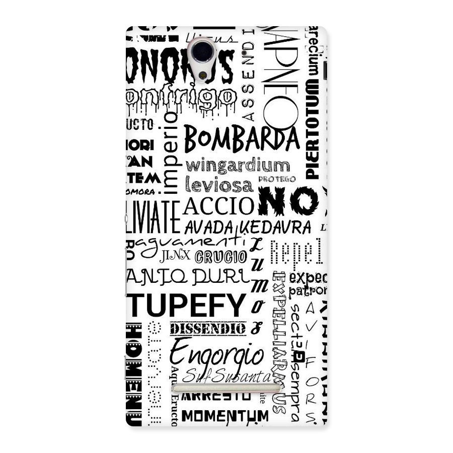 Stupefy Back Case for Sony Xperia C3