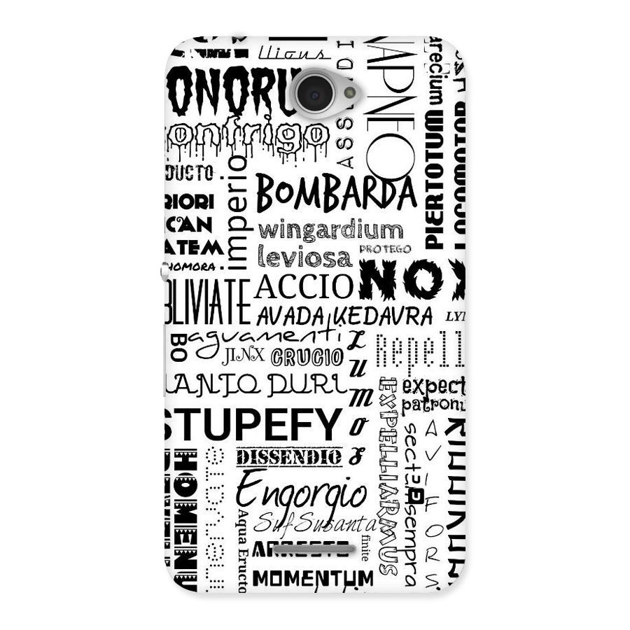 Stupefy Back Case for Sony Xperia E4