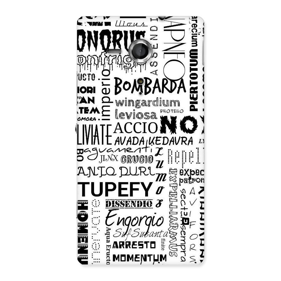 Stupefy Back Case for Sony Xperia SP