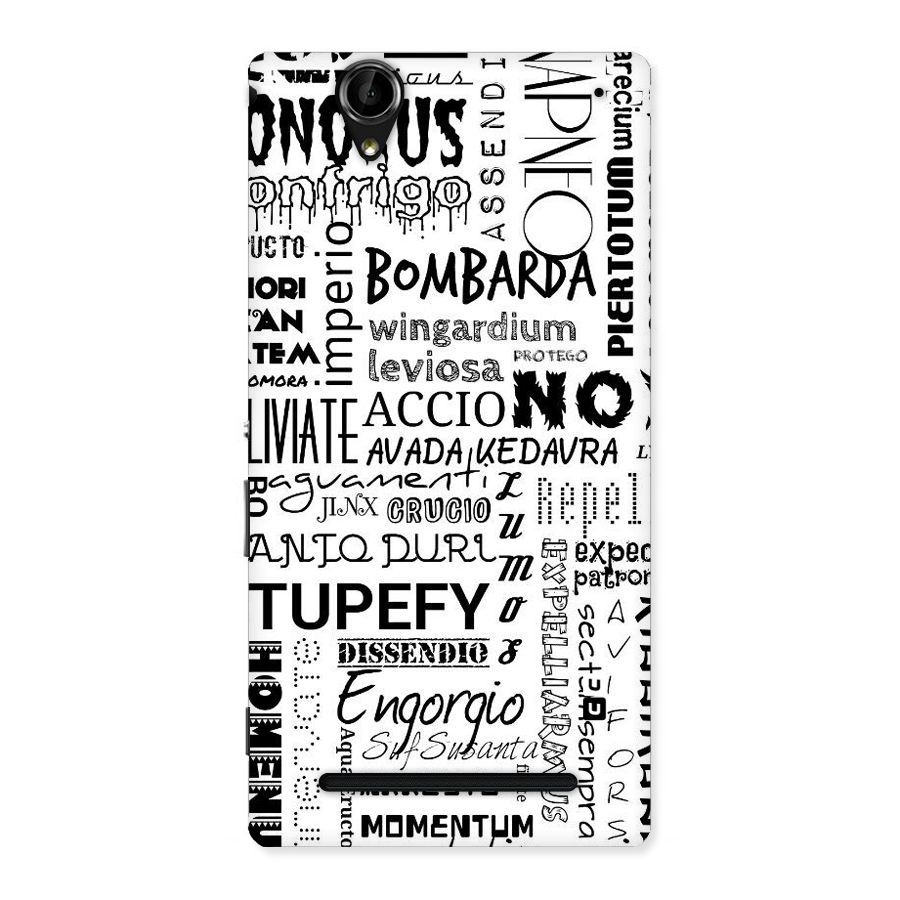 Stupefy Back Case for Sony Xperia T2