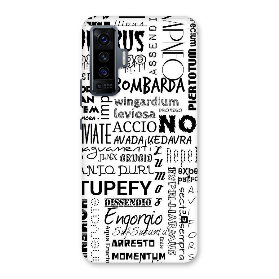 Stupefy Back Case for Vivo X50