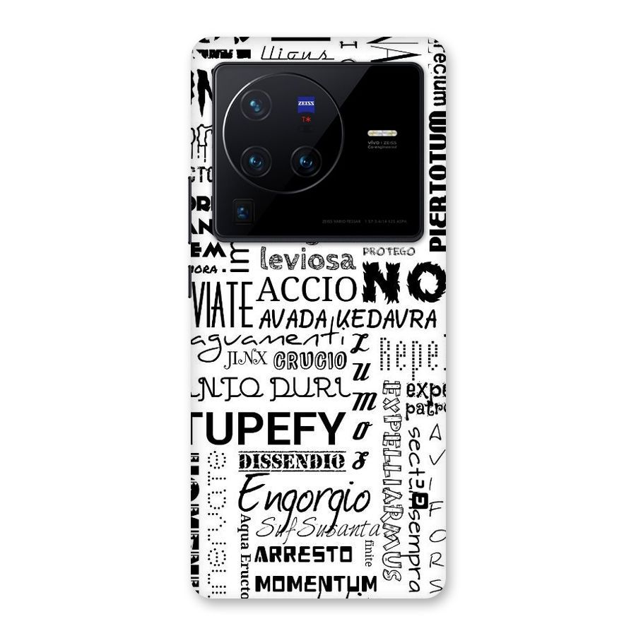 Stupefy Back Case for Vivo X80 Pro