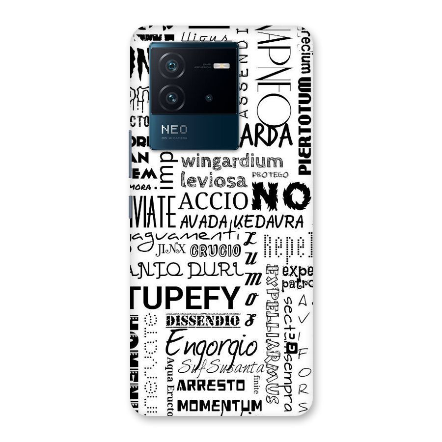 Stupefy Back Case for Vivo iQOO Neo 6 5G