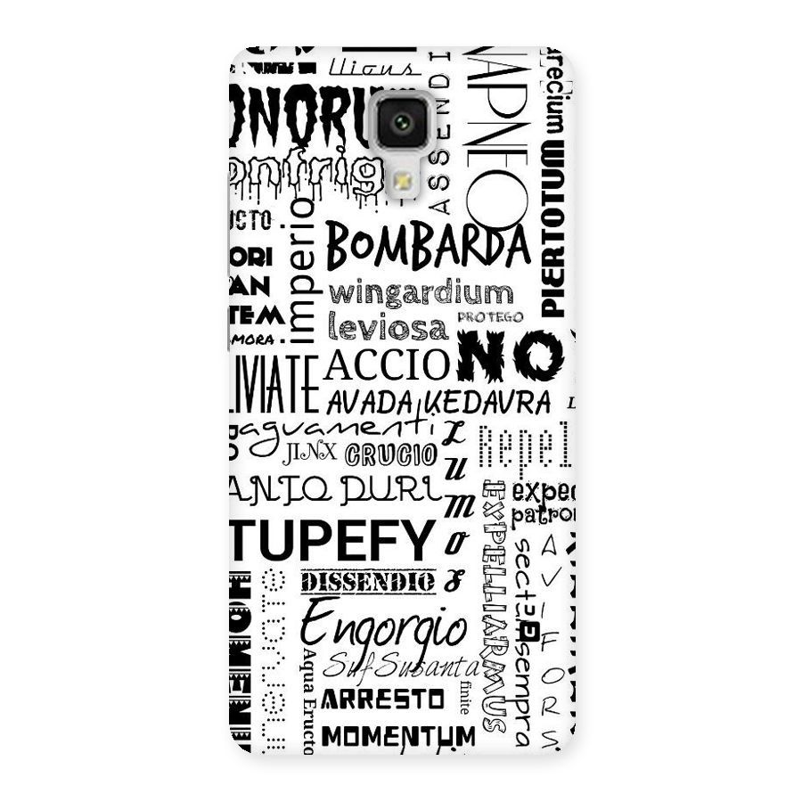 Stupefy Back Case for Xiaomi Mi 4