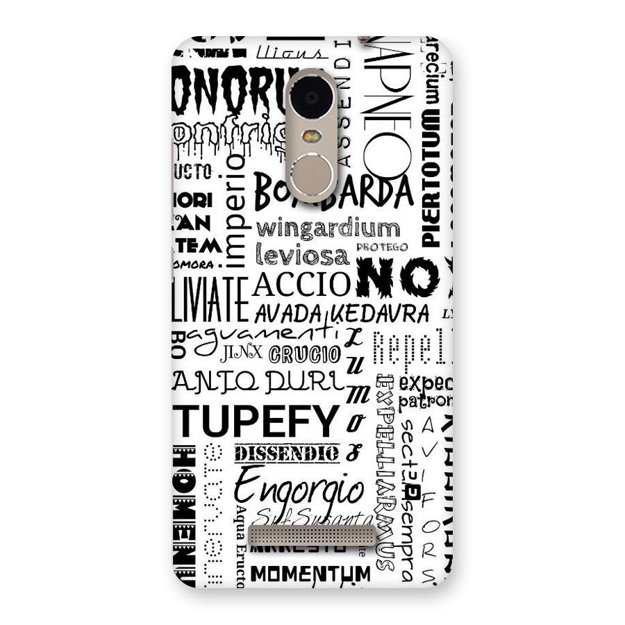 Stupefy Back Case for Xiaomi Redmi Note 3