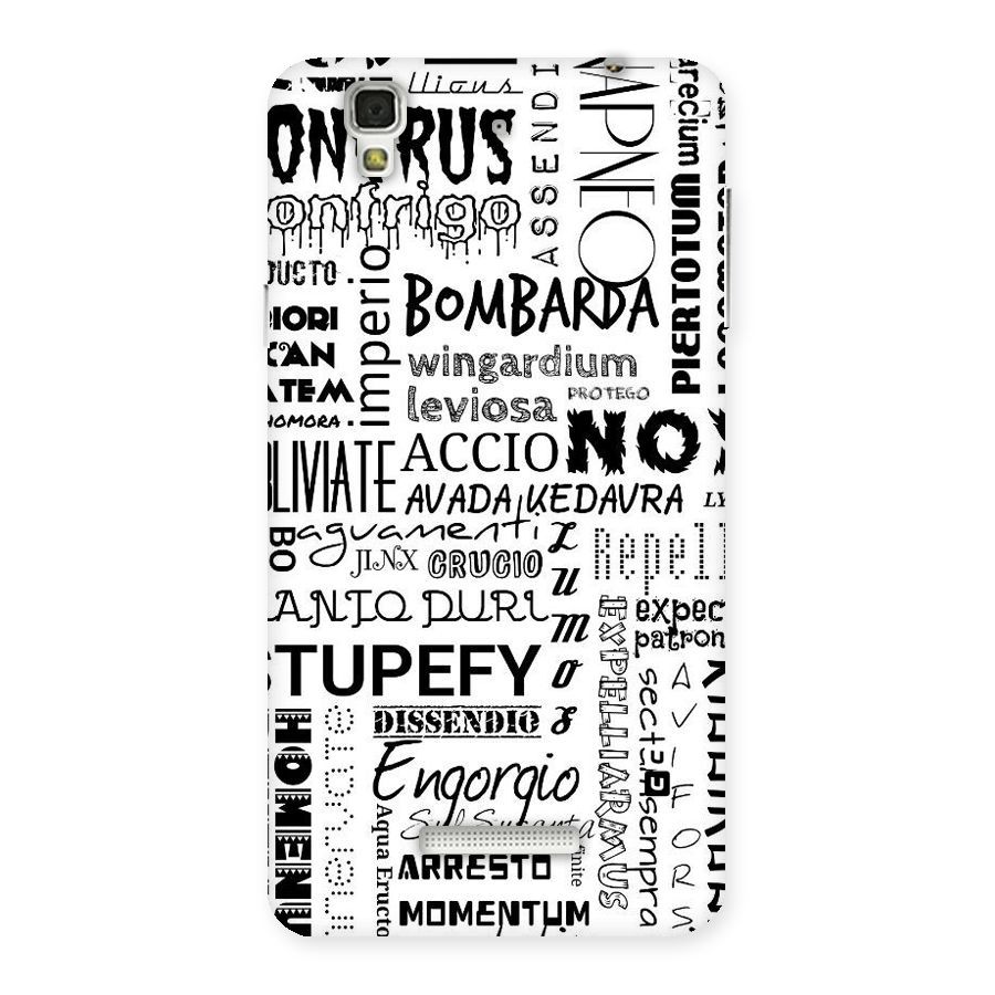 Stupefy Back Case for YU Yureka Plus