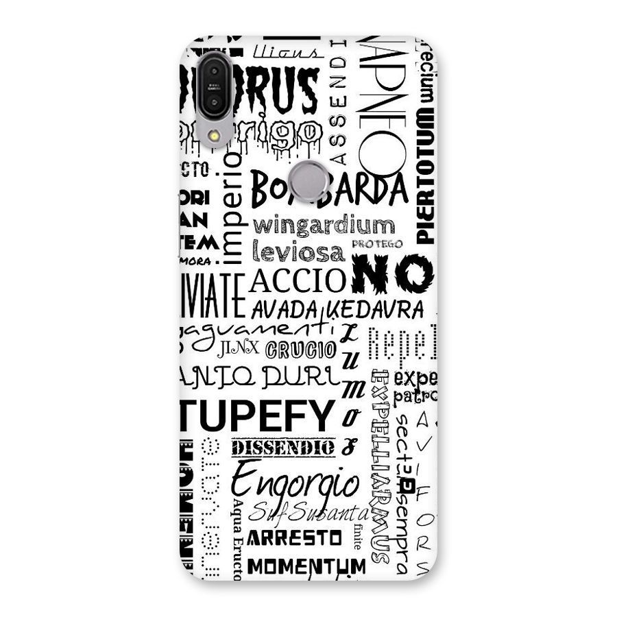 Stupefy Back Case for Zenfone Max Pro M1