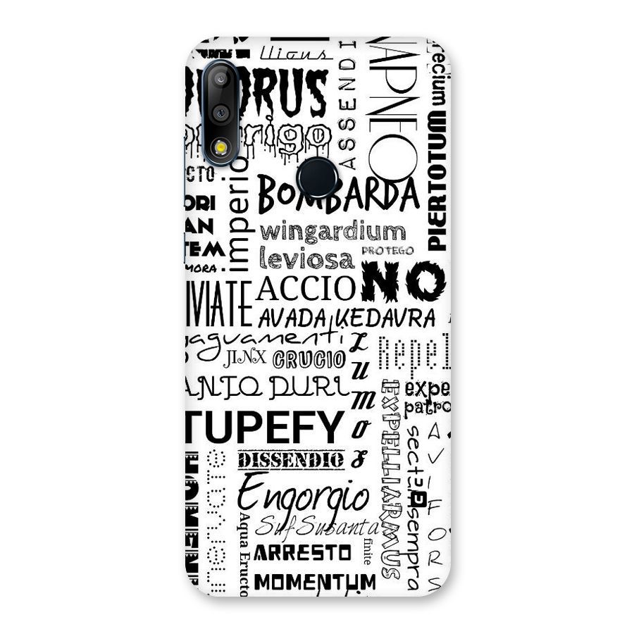 Stupefy Back Case for Zenfone Max Pro M2