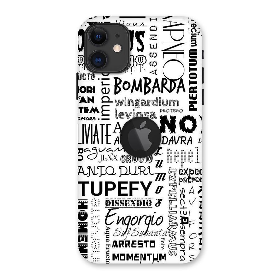 Stupefy Back Case for iPhone 11 Logo Cut