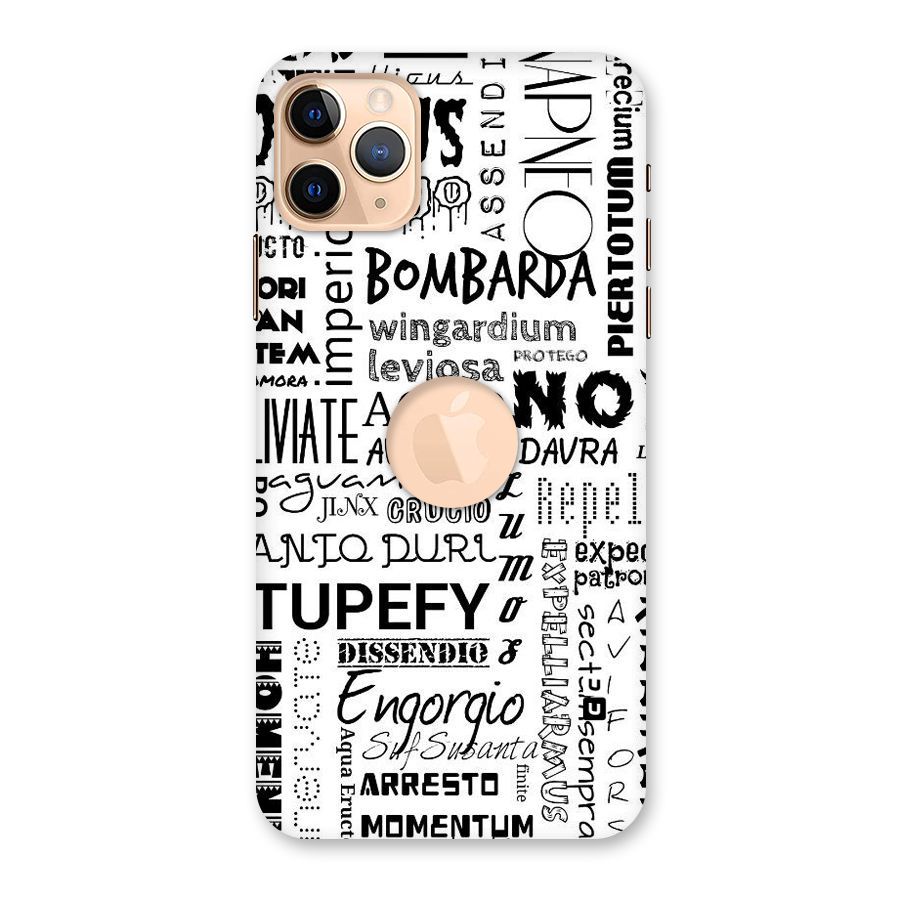 Stupefy Back Case for iPhone 11 Pro Max Logo Cut